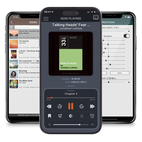 Download fo free audiobook Talking Heads' Fear of Music (33 1/3) by Jonathan Lethem and listen anywhere on your iOS devices in the ListenBook app.