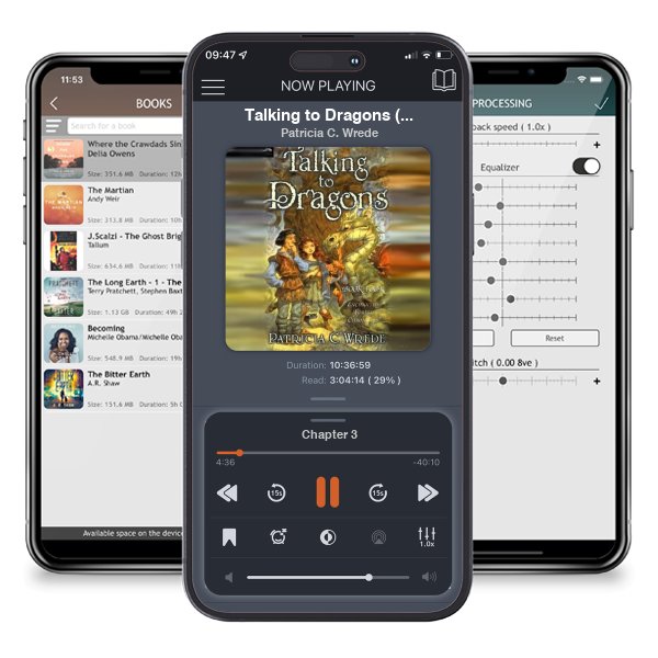 Download fo free audiobook Talking to Dragons (Enchanted Forest Chronicles, #4) by Patricia C. Wrede and listen anywhere on your iOS devices in the ListenBook app.