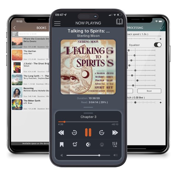 Download fo free audiobook Talking to Spirits: A Modern Medium's Practical Advice for... by Sterling Moon and listen anywhere on your iOS devices in the ListenBook app.