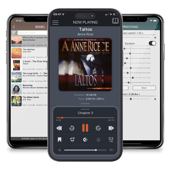 Download fo free audiobook Taltos by Anne Rice and listen anywhere on your iOS devices in the ListenBook app.