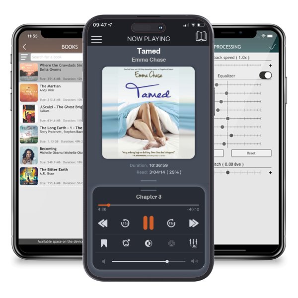 Download fo free audiobook Tamed by Emma Chase and listen anywhere on your iOS devices in the ListenBook app.