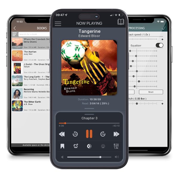 Download fo free audiobook Tangerine by Edward Bloor and listen anywhere on your iOS devices in the ListenBook app.