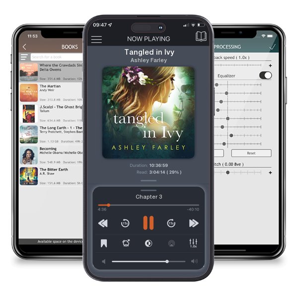Download fo free audiobook Tangled in Ivy by Ashley Farley and listen anywhere on your iOS devices in the ListenBook app.