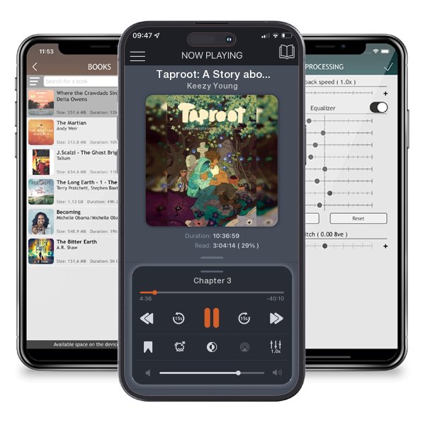 Download fo free audiobook Taproot: A Story about a Gardener and a Ghost by Keezy Young and listen anywhere on your iOS devices in the ListenBook app.