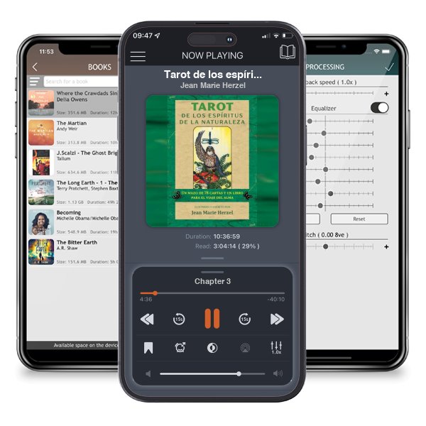 Descargar audiolibro gratis Tarot de los espíritus de la naturaleza: Un mazo de 78 cartas y un libro para el viaje del alma by Jean Marie Herzel y escuchar en cualquier lugar en sus dispositivos iOS en la aplicación ListenBook.