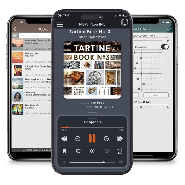 Download fo free audiobook Tartine Book No. 3: Modern Ancient Classic Whole (Bread... by Chad Robertson and listen anywhere on your iOS devices in the ListenBook app.