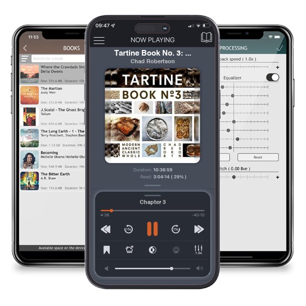 Download fo free audiobook Tartine Book No. 3: Modern Ancient Classic Whole (Bread... by Chad Robertson and listen anywhere on your iOS devices in the ListenBook app.