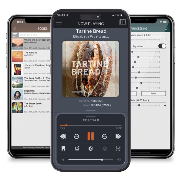 Download fo free audiobook Tartine Bread by Elisabeth Prueitt and Chad Robertson and listen anywhere on your iOS devices in the ListenBook app.