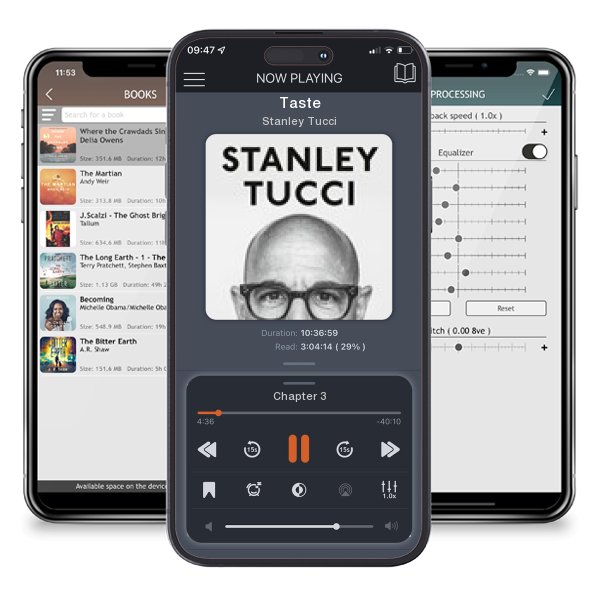 Download fo free audiobook Taste by Stanley Tucci and listen anywhere on your iOS devices in the ListenBook app.