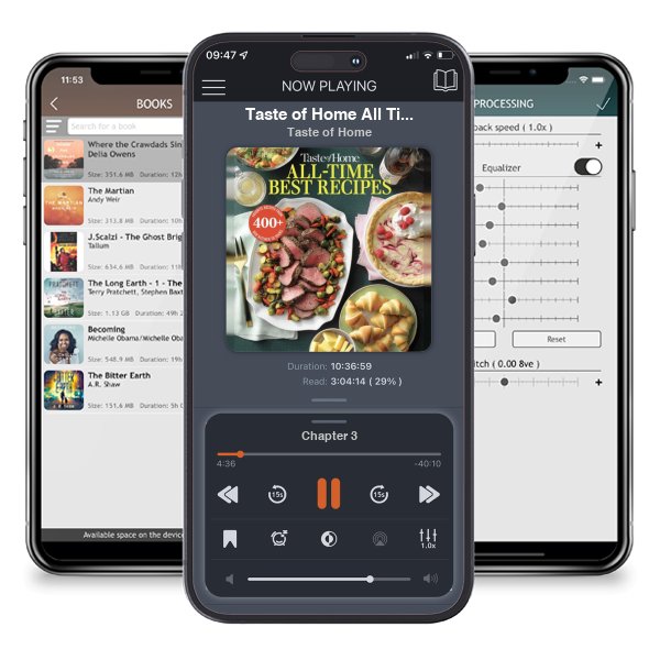 Download fo free audiobook Taste of Home All Time Best Recipes by Taste of Home and listen anywhere on your iOS devices in the ListenBook app.