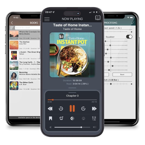 Download fo free audiobook Taste of Home Instant Pot Cookbook by Taste of Home and listen anywhere on your iOS devices in the ListenBook app.