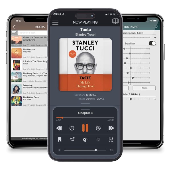 Download fo free audiobook Taste by Stanley Tucci and listen anywhere on your iOS devices in the ListenBook app.