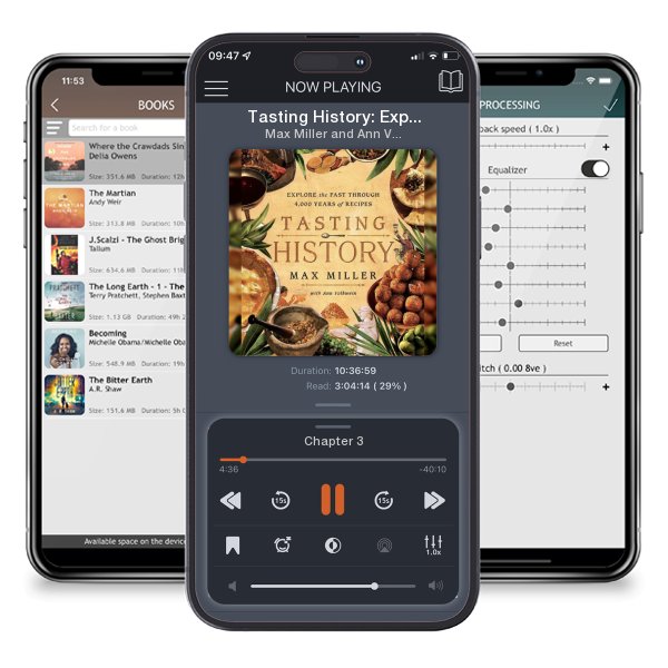 Download fo free audiobook Tasting History: Explore the Past Through 4,000 Years of... by Max Miller and Ann Volkwein and listen anywhere on your iOS devices in the ListenBook app.