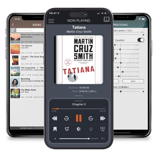Download fo free audiobook Tatiana by Martin Cruz Smith and listen anywhere on your iOS devices in the ListenBook app.