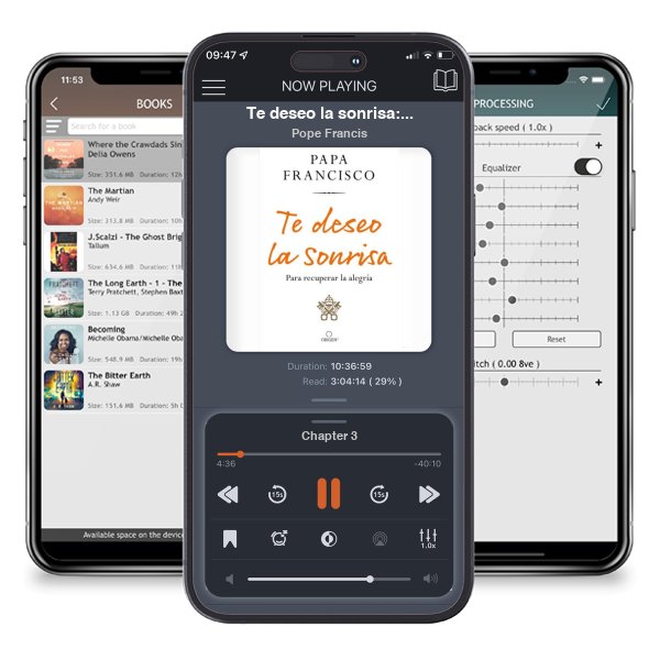 Descargar audiolibro gratis Te deseo la sonrisa: Para recuperar la alegría / I Wish for You a Smile: So You Can Find Joy by Pope Francis y escuchar en cualquier lugar en sus dispositivos iOS en la aplicación ListenBook.