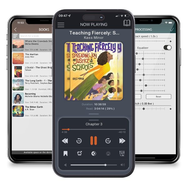 Download fo free audiobook Teaching Fiercely: Spreading Joy and Justice in Our Schools by Kass Minor and listen anywhere on your iOS devices in the ListenBook app.