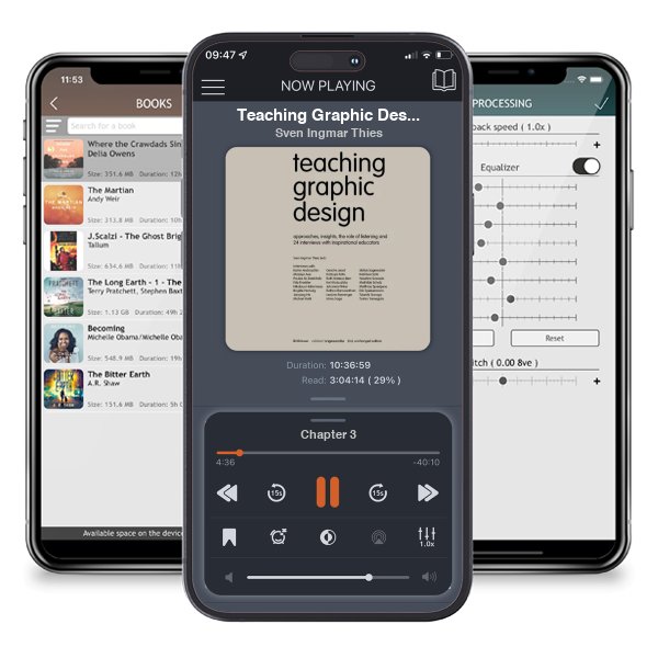 Download fo free audiobook Teaching Graphic Design: Approaches, Insights, the Role of Listening and 24 Interviews with Inspirational Educators - Edition Angewandte by Sven Ingmar Thies and listen anywhere on your iOS devices in the ListenBook app.