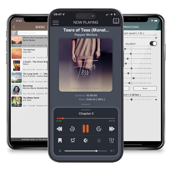Download fo free audiobook Tears of Tess (Monsters in the Dark Book 1) by Pepper Winters and listen anywhere on your iOS devices in the ListenBook app.