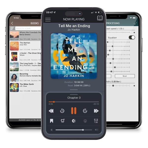 Download fo free audiobook Tell Me an Ending by Jo Harkin and listen anywhere on your iOS devices in the ListenBook app.