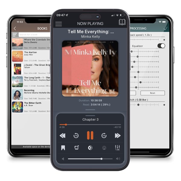 Download fo free audiobook Tell Me Everything: A Memoir by Minka Kelly and listen anywhere on your iOS devices in the ListenBook app.
