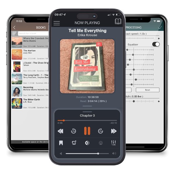 Download fo free audiobook Tell Me Everything by Erika Krouse and listen anywhere on your iOS devices in the ListenBook app.