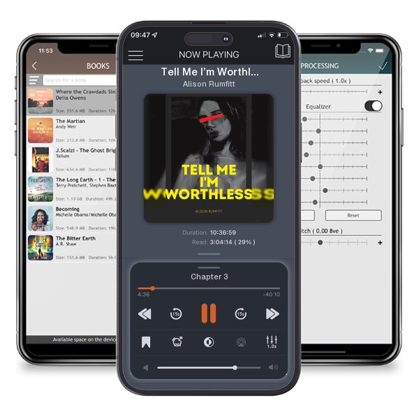 Download fo free audiobook Tell Me I’m Worthless by Alison Rumfitt and listen anywhere on your iOS devices in the ListenBook app.