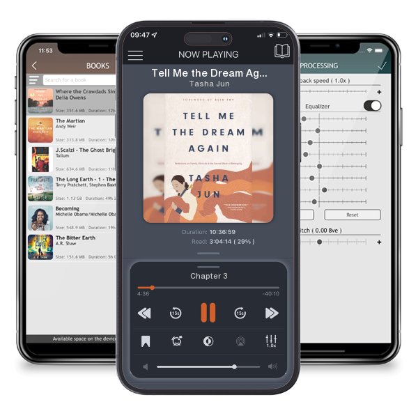 Download fo free audiobook Tell Me the Dream Again: Reflections on Family, Ethnicity,... by Tasha Jun and listen anywhere on your iOS devices in the ListenBook app.