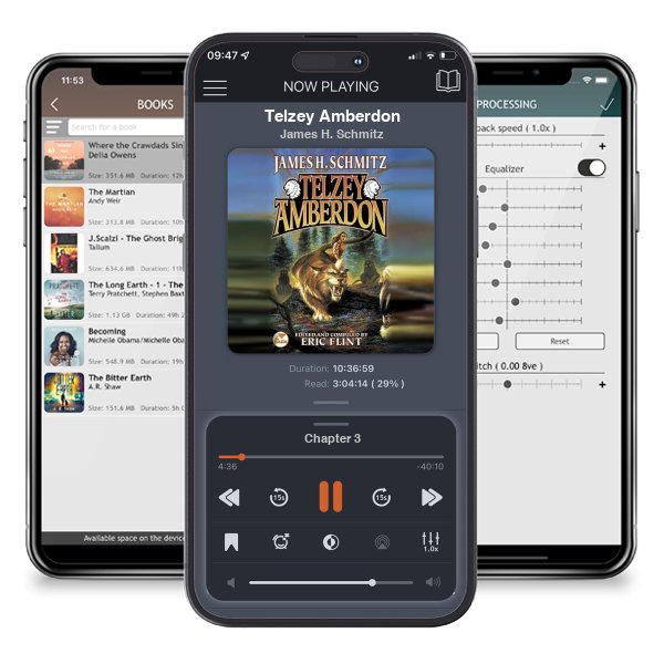 Download fo free audiobook Telzey Amberdon by James H. Schmitz and listen anywhere on your iOS devices in the ListenBook app.