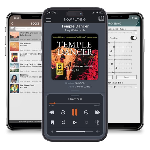 Download fo free audiobook Temple Dancer by Amy Weintraub and listen anywhere on your iOS devices in the ListenBook app.