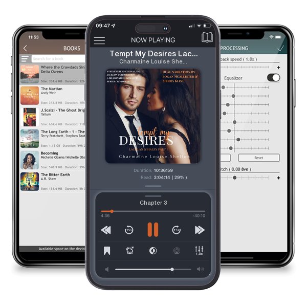 Download fo free audiobook Tempt My Desires Lachlan & Haley Part I by Charmaine Louise Shelton and listen anywhere on your iOS devices in the ListenBook app.