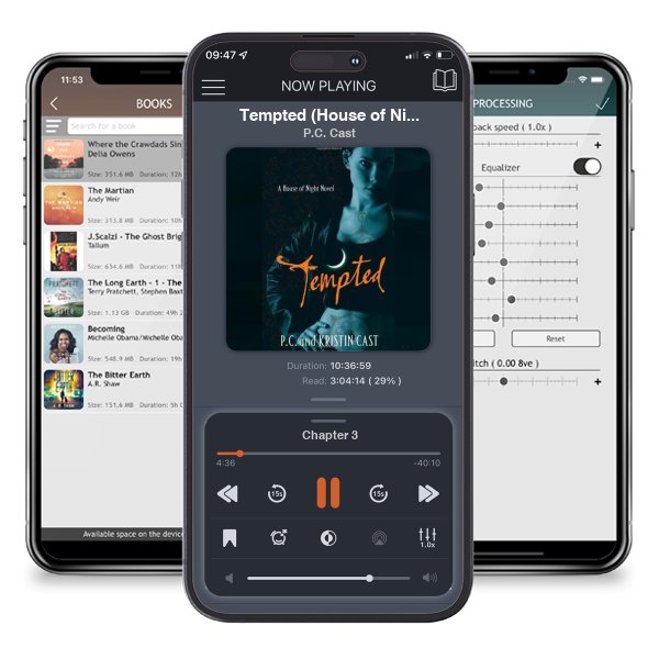 Download fo free audiobook Tempted (House of Night, #6) by P.C. Cast and listen anywhere on your iOS devices in the ListenBook app.