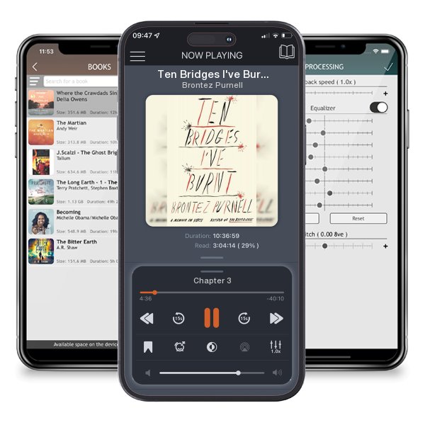 Download fo free audiobook Ten Bridges I've Burnt: A Memoir in Verse by Brontez Purnell and listen anywhere on your iOS devices in the ListenBook app.