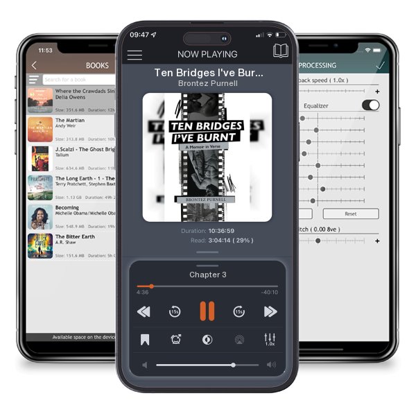 Download fo free audiobook Ten Bridges I've Burnt by Brontez Purnell and listen anywhere on your iOS devices in the ListenBook app.