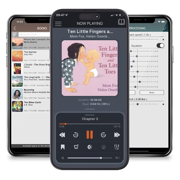 Download fo free audiobook Ten Little Fingers and Ten... by Mem Fox, Helen Oxenbury and listen anywhere on your iOS devices in the ListenBook app.