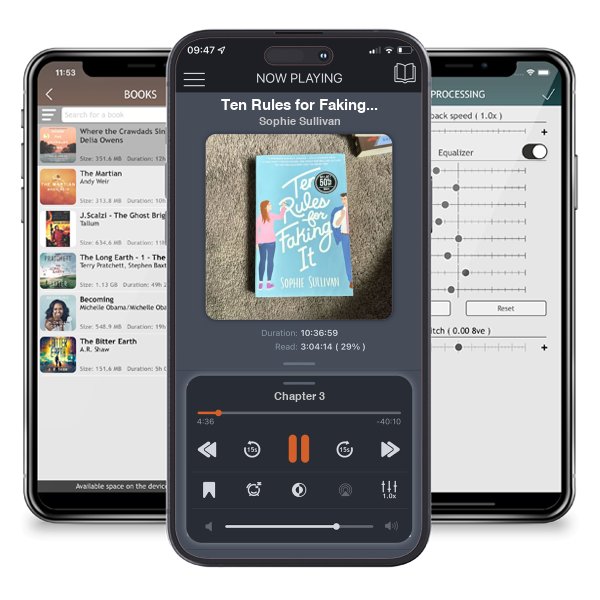 Download fo free audiobook Ten Rules for Faking It by Sophie Sullivan and listen anywhere on your iOS devices in the ListenBook app.