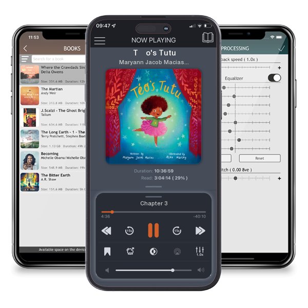 Download fo free audiobook Téo's Tutu by Maryann Jacob Macias and Alea Marley and listen anywhere on your iOS devices in the ListenBook app.