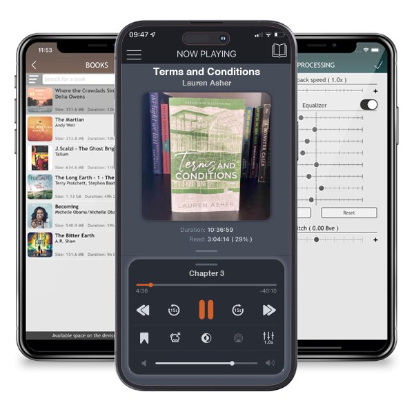 Download fo free audiobook Terms and Conditions by Lauren Asher and listen anywhere on your iOS devices in the ListenBook app.