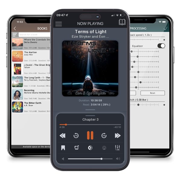 Download fo free audiobook Terms of Light by Eze Stryker and Eon Stryker and listen anywhere on your iOS devices in the ListenBook app.