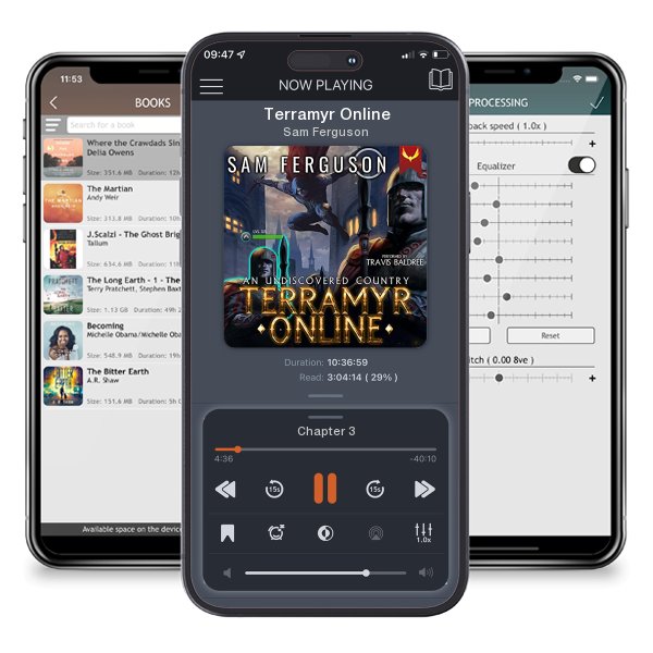 Download fo free audiobook Terramyr Online by Sam Ferguson and listen anywhere on your iOS devices in the ListenBook app.