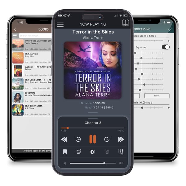 Download fo free audiobook Terror in the Skies by Alana Terry and listen anywhere on your iOS devices in the ListenBook app.