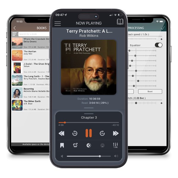 Download fo free audiobook Terry Pratchett: A Life with Footnotes: The Official Biography by Rob Wilkins and listen anywhere on your iOS devices in the ListenBook app.