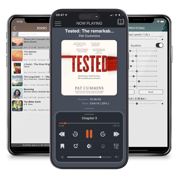 Download fo free audiobook Tested: The remarkable power of resolve - reflections and conversations on leadership and resilience from Pat Cummins with Julia Gillard, Nedd Brockmann, Prof. Richard Scolyer, and others by Pat Cummins and listen anywhere on your iOS devices in the ListenBook app.