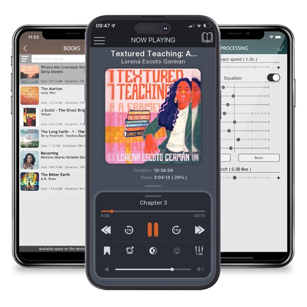 Download fo free audiobook Textured Teaching: A Framework for Culturally Sustaining... by Lorena Escoto German and listen anywhere on your iOS devices in the ListenBook app.