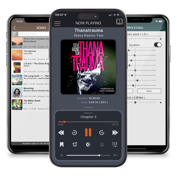 Download fo free audiobook Thanatrauma by Steve Rasnic Tem and listen anywhere on your iOS devices in the ListenBook app.