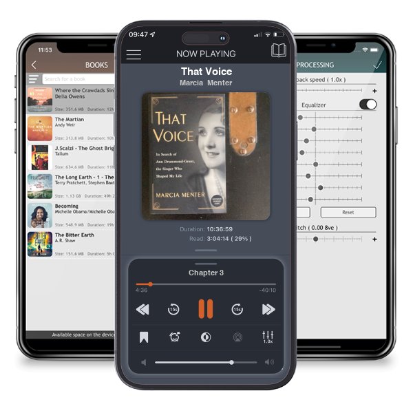 Download fo free audiobook That Voice by Marcia  Menter and listen anywhere on your iOS devices in the ListenBook app.