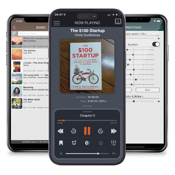 Download fo free audiobook The $100 Startup by Chris Guillebeau and listen anywhere on your iOS devices in the ListenBook app.