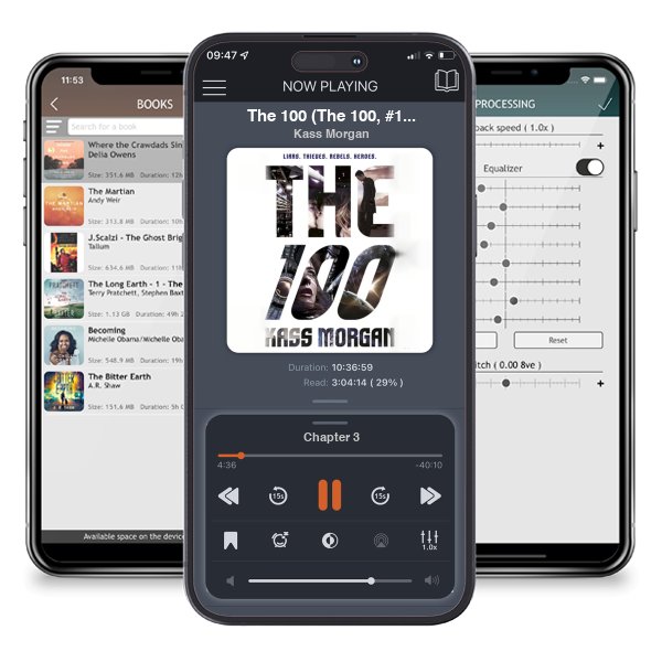 Download fo free audiobook The 100 (The 100, #1) by Kass Morgan and listen anywhere on your iOS devices in the ListenBook app.