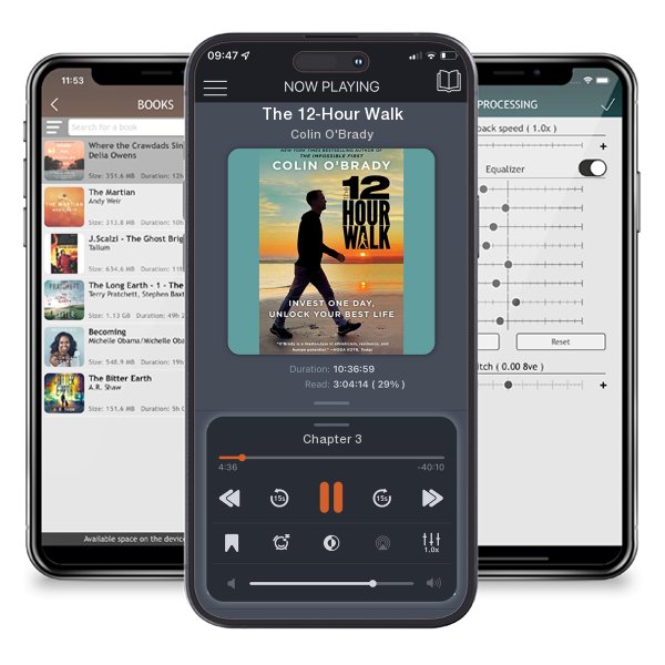 Download fo free audiobook The 12-Hour Walk by Colin O'Brady and listen anywhere on your iOS devices in the ListenBook app.