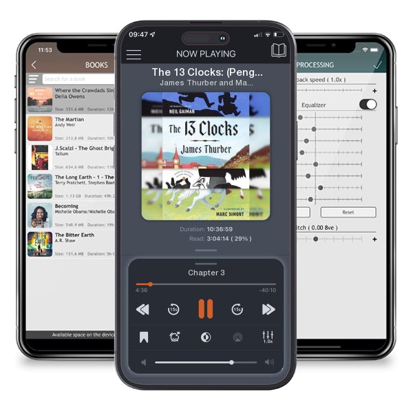 Download fo free audiobook The 13 Clocks: (Penguin Classics Deluxe Edition) by James Thurber and Marc Simont and listen anywhere on your iOS devices in the ListenBook app.