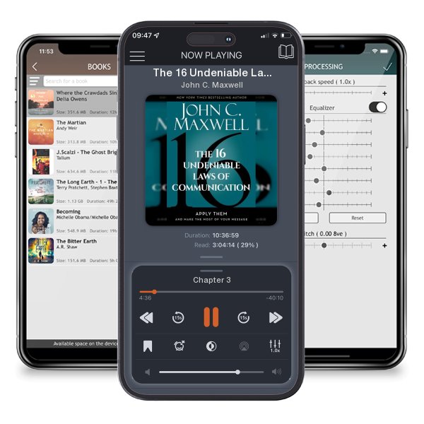 Download fo free audiobook The 16 Undeniable Laws of Communication: Apply Them and Make... by John C. Maxwell and listen anywhere on your iOS devices in the ListenBook app.